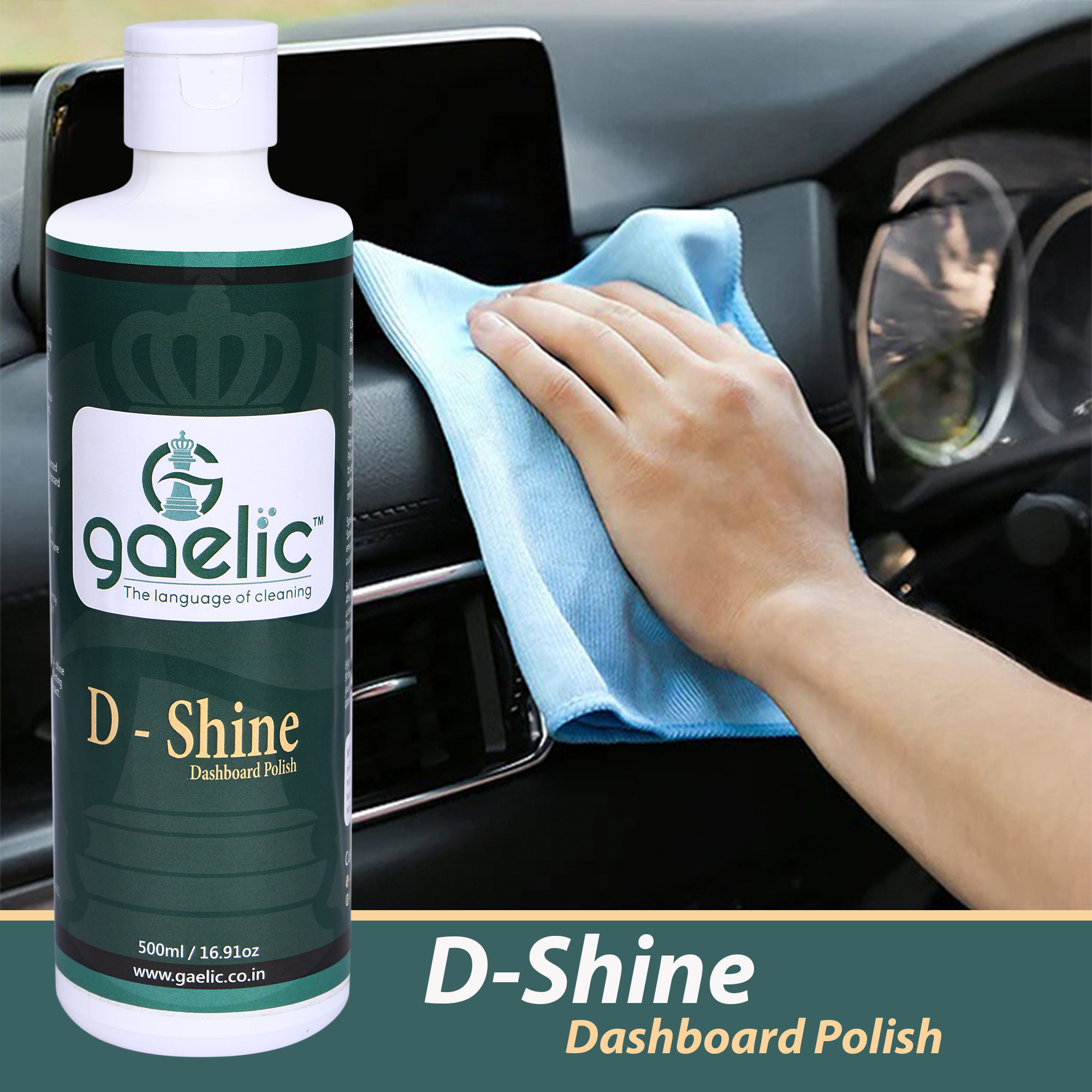 D-Shine Dashboard Polish
